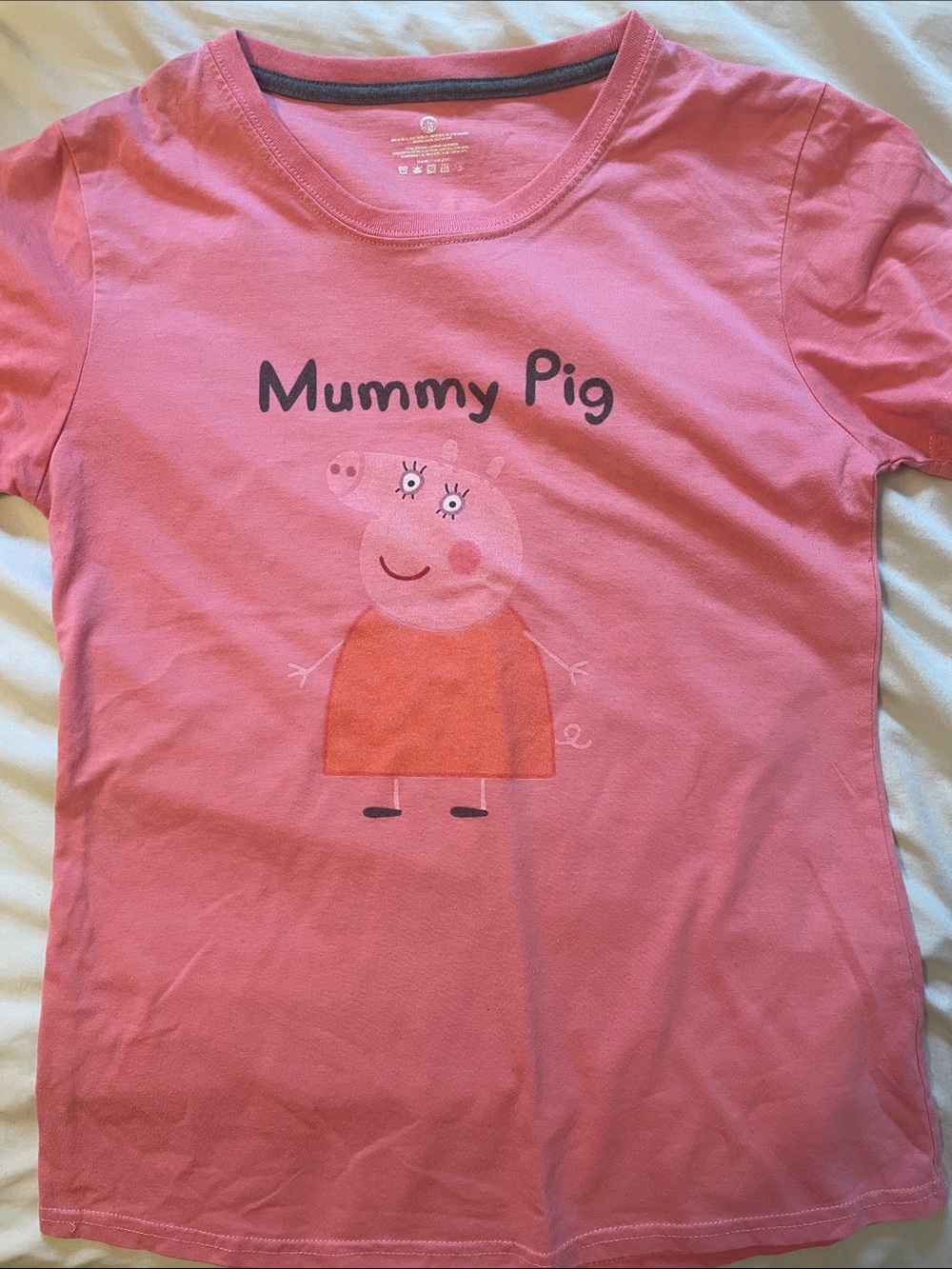 Patagonia Pink Short-Sleeve 'Mummy Pig' Graphic Tee